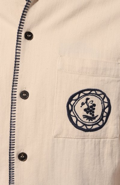 Хлопковая рубашка DROLE DE MONSIEUR, арт. D-SH153-C0119-EC, фото 5