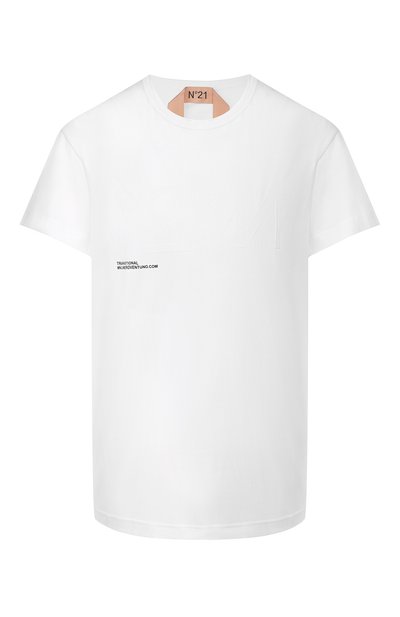 Женская хлопковая футболка N21, арт. 19I N2P0/F011/4157