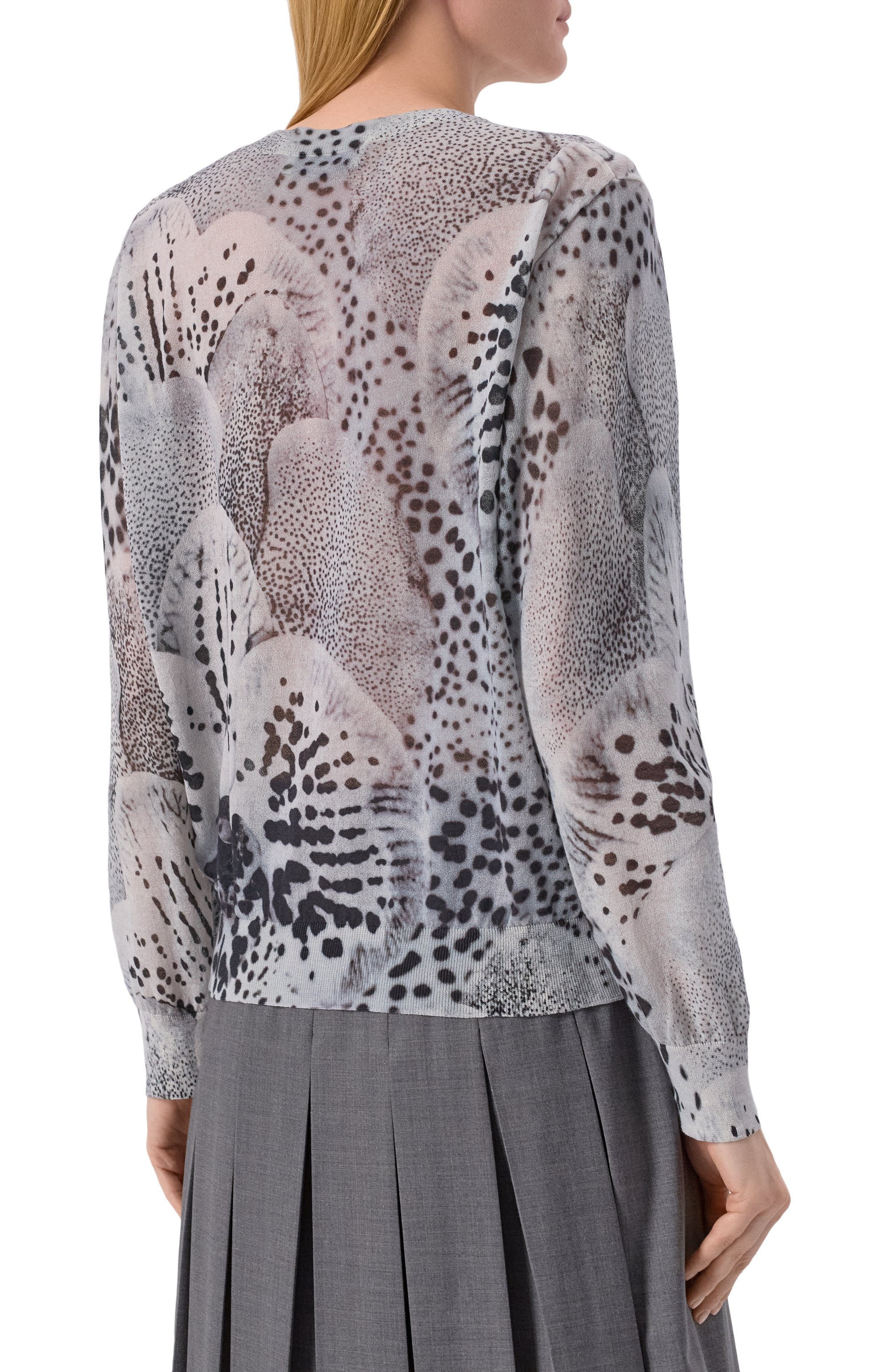 Хлопковый пуловер DRIES VAN NOTEN, арт. 251-011246-1712, фото 4