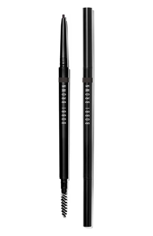 фото Карандаш для бровей micro brow pencil, soft black bobbi brown