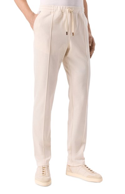 Хлопковые брюки CAPOBIANCO, арт. 18M708.BB00., фото 3