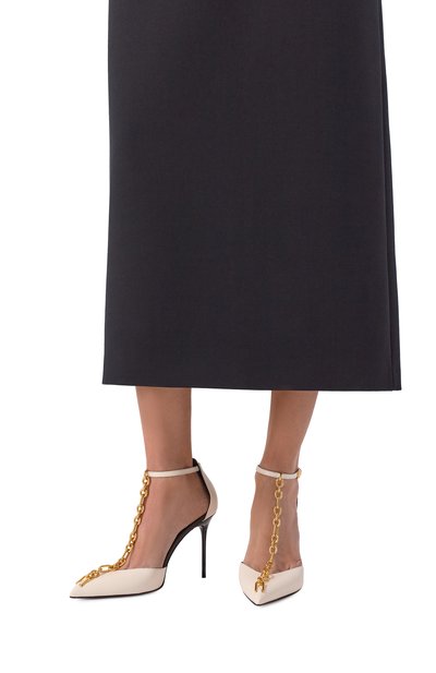 Кожаные туфли sync 95 BALMAIN, арт. FN1UA152/LVIT, фото 2