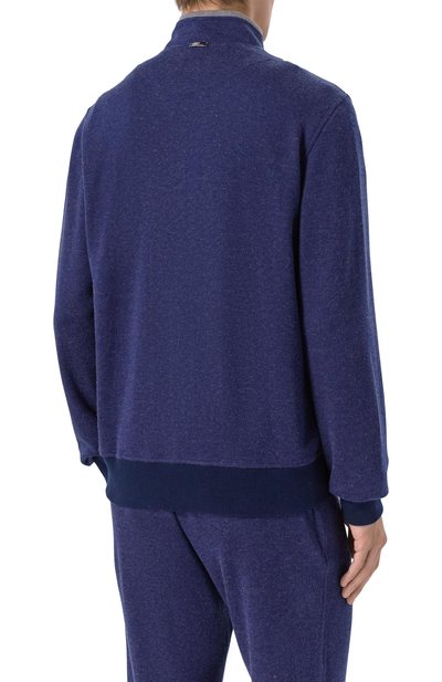 Толстовка CAPOBIANCO темно-синего цвета по цене 106000 руб., арт. 19M457.CM00./58, фото 4 Толстовка CAPOBIANCO, арт. 19M457.CM00./58, фото 4