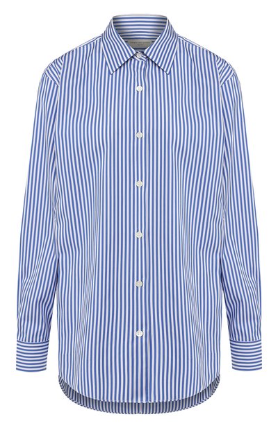 Женская хлопковая рубашка DRIES VAN NOTEN, арт. 191-10752-7215