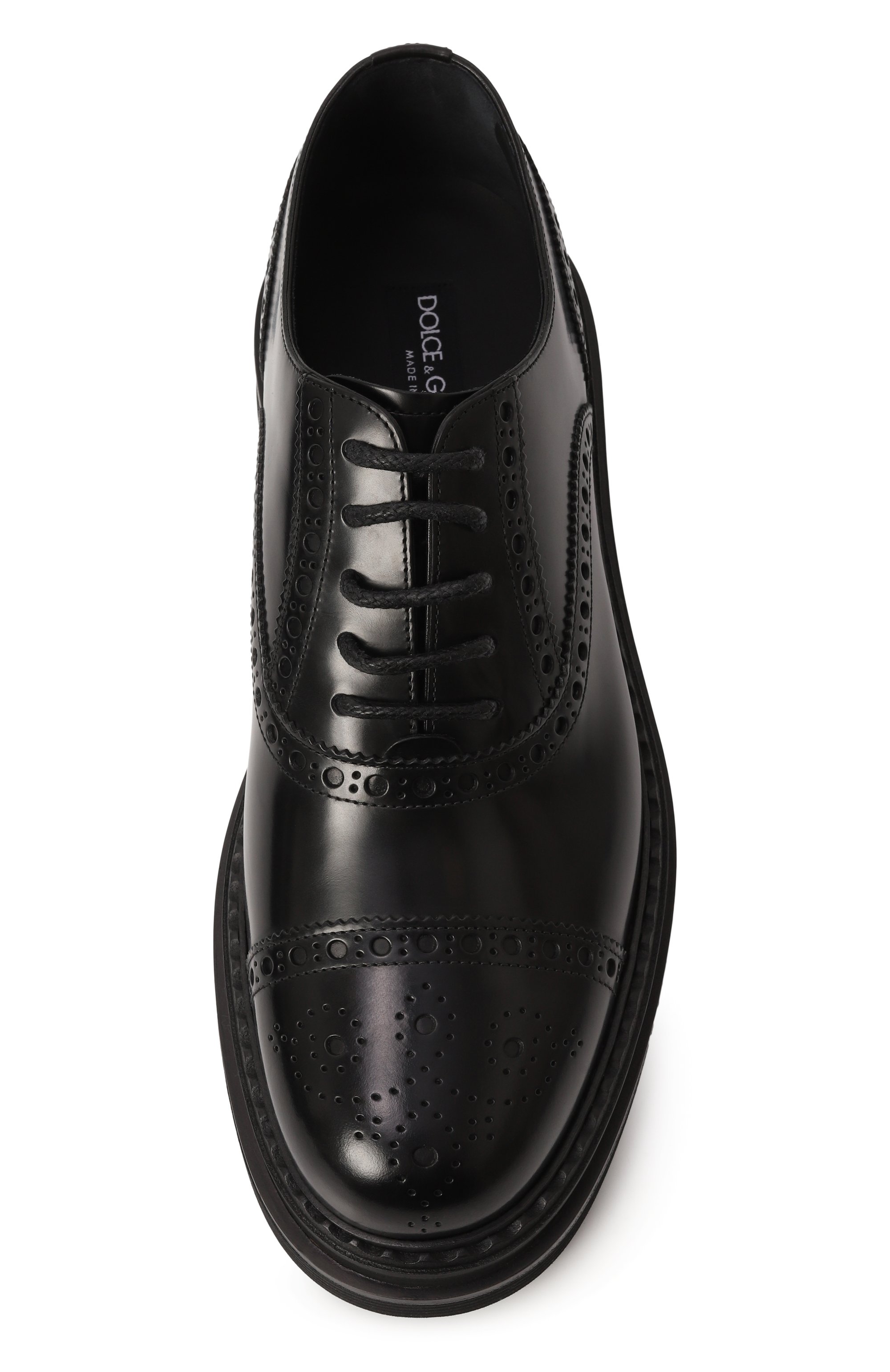Кожаные оксфорды DOLCE & GABBANA, арт. A20159/A1203, фото 6
