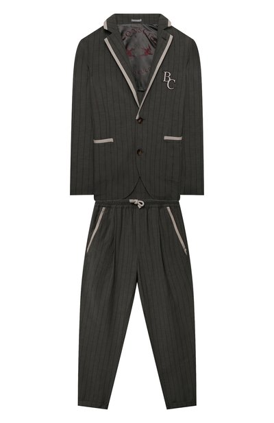 Костюм из шелка и льна BRUNELLO CUCINELLI, арт. BW439A110B, фото 1