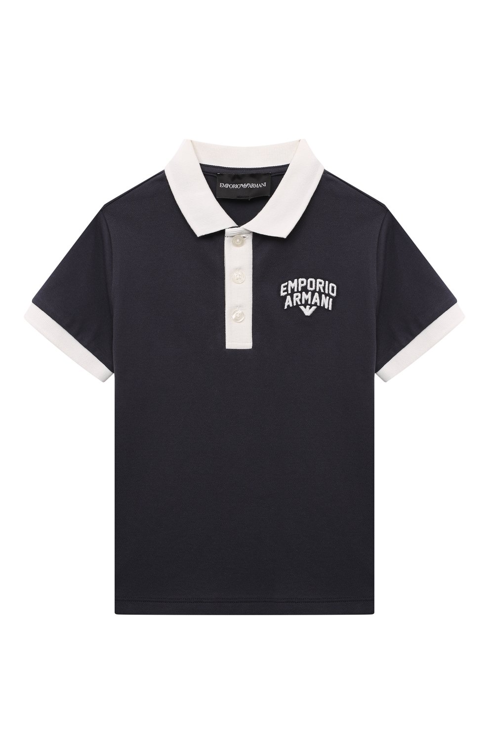 Хлопковое поло EMPORIO ARMANI, арт. 3R4FJA/1JPTZ, фото 1