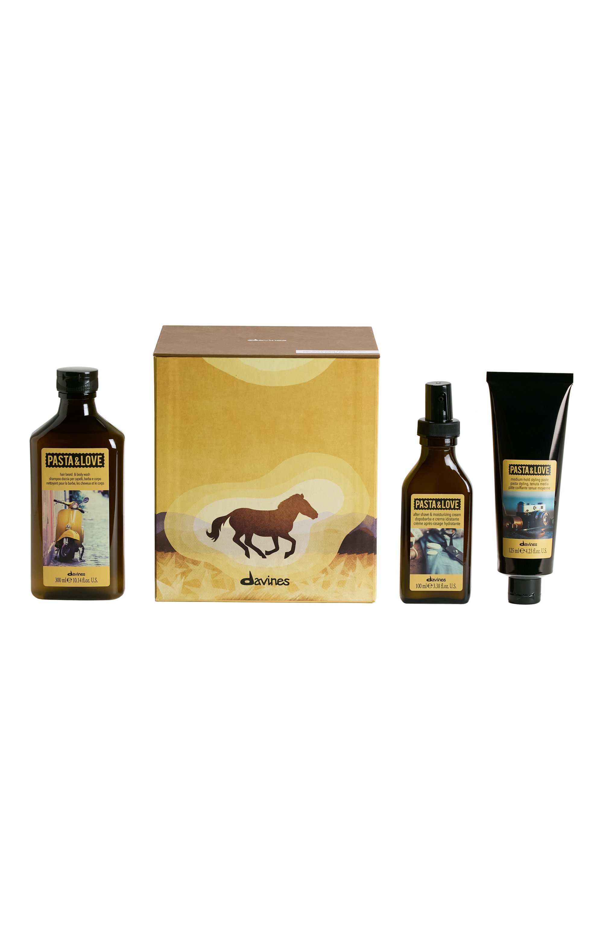 Набор pasta & love 2025 immense steppe (200+125+100ml) DAVINES, арт. 93027, фото 1