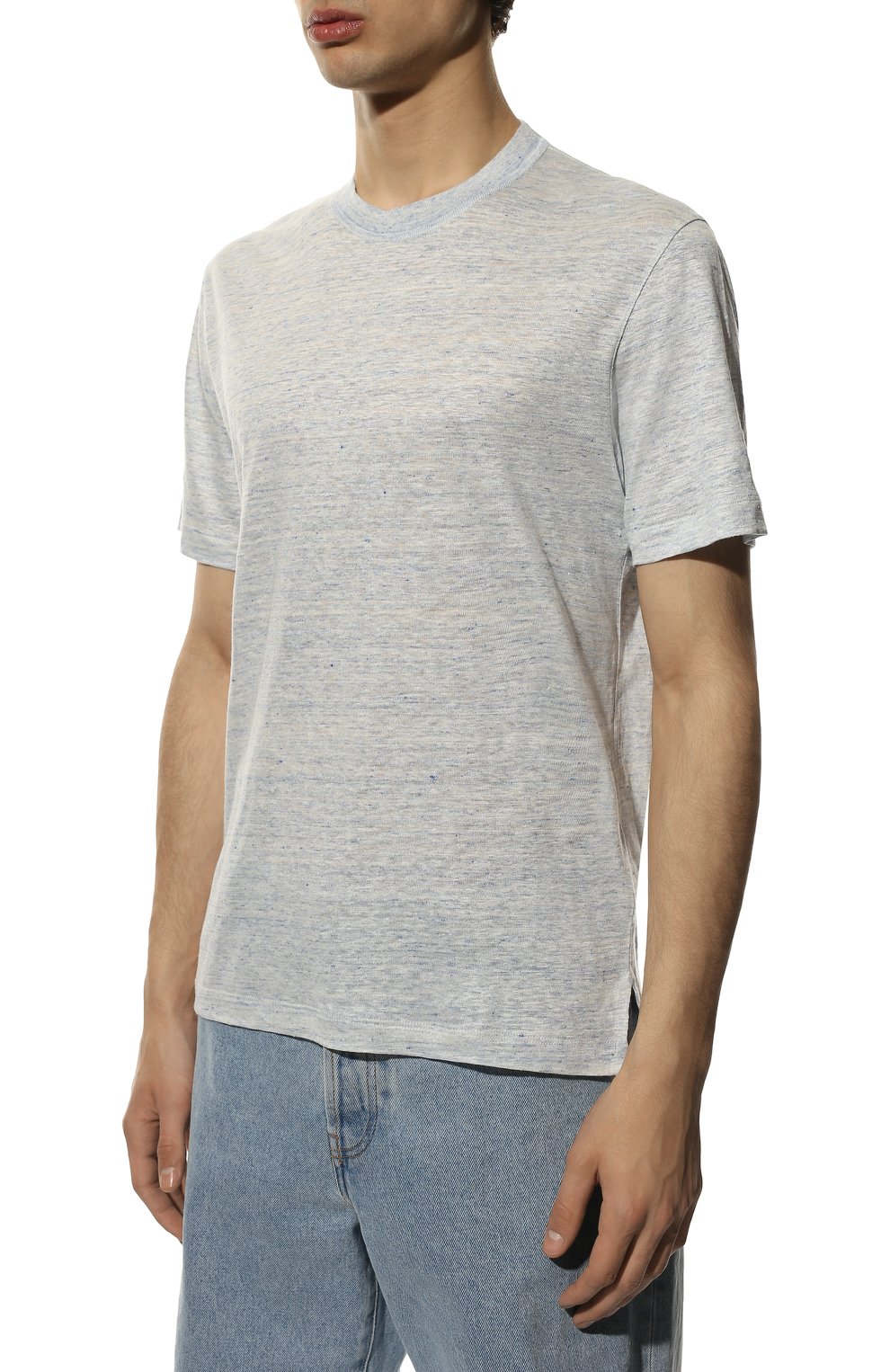 Льняная футболка ZEGNA, арт. UZ353/706, фото 3