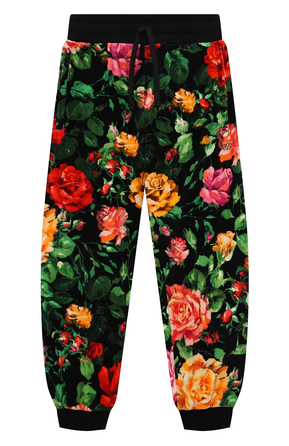 Велюровые джоггеры DOLCE & GABBANA, арт. L5JPD7/HS709, фото 1