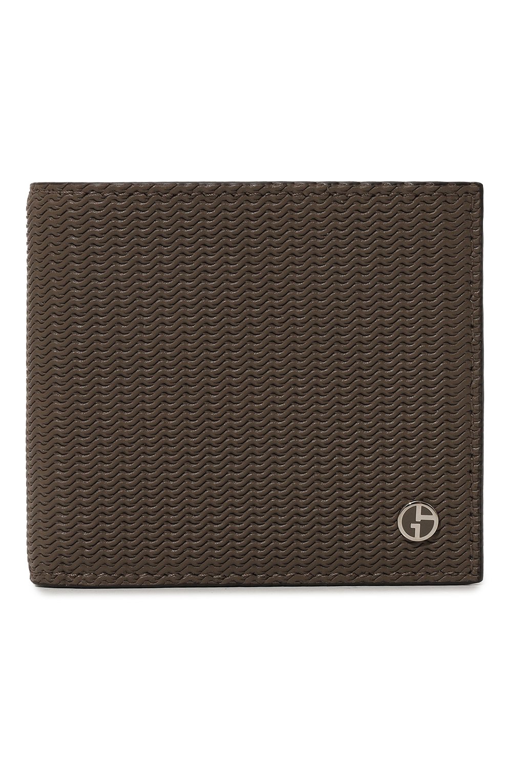 Кожаное портмоне GIORGIO ARMANI коричневого цвета по цене 48350 руб., арт. Y2R122/YS16E, фото 1 Кожаное портмоне GIORGIO ARMANI, арт. Y2R122/YS16E, фото 1