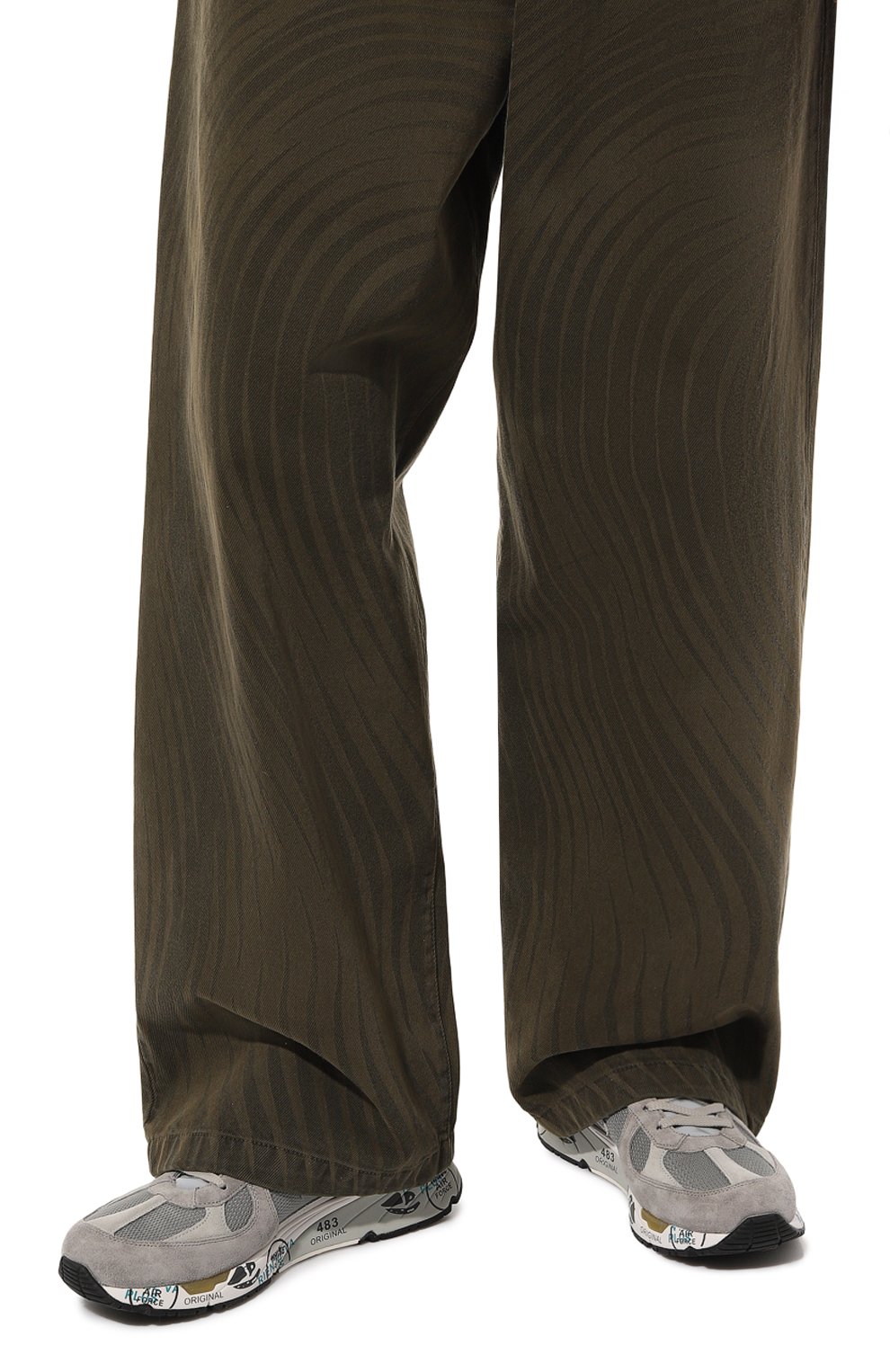 Комбинированные кроссовки mase PREMIATA серого цвета по цене 33400 руб., арт. MASE/VAR 6153, фото 3 Комбинированные кроссовки mase PREMIATA, арт. MASE/VAR 6153, фото 3