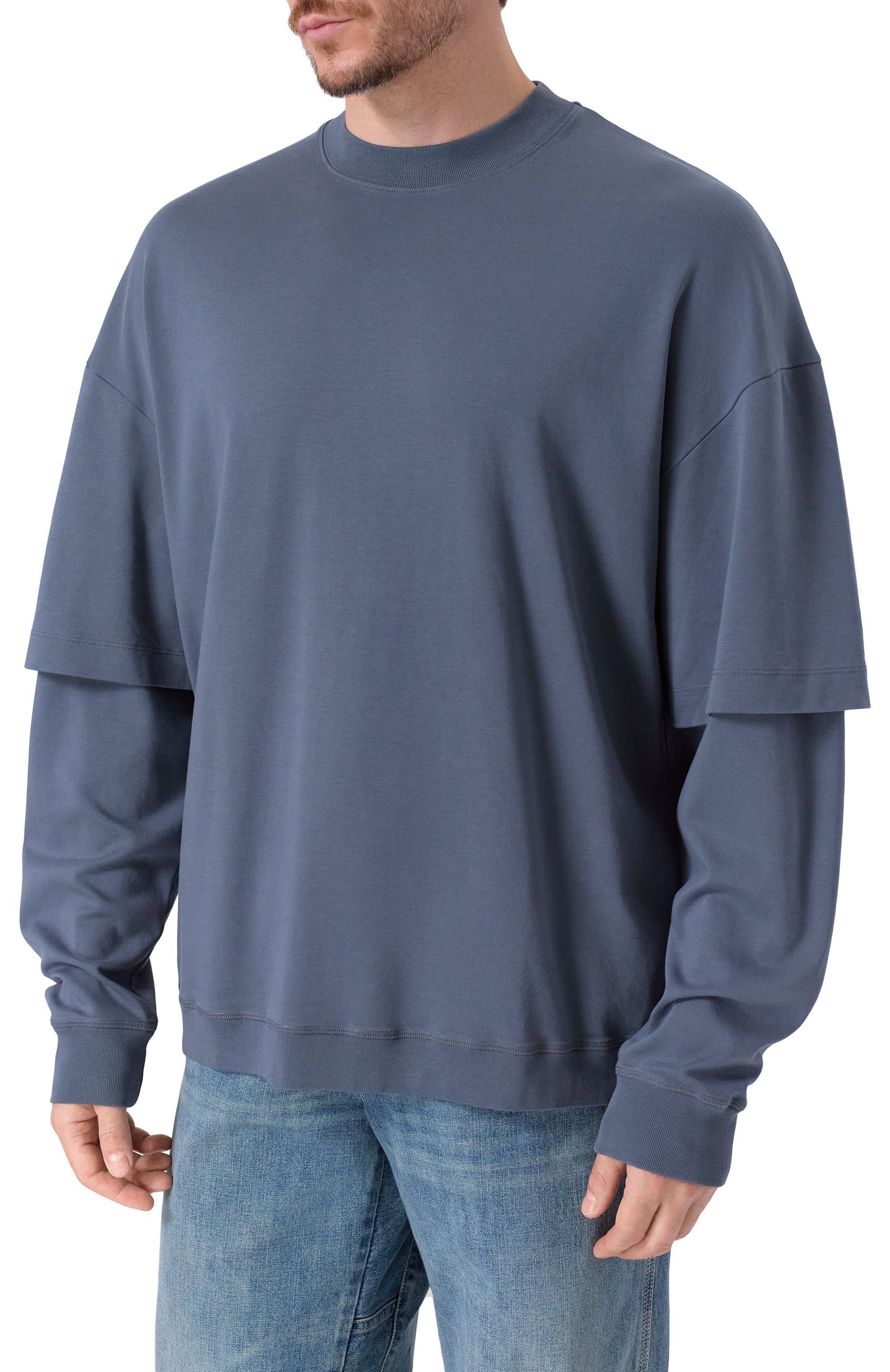 Хлопковый лонгслив DARKPARK, арт. MJE10/JER01, фото 3