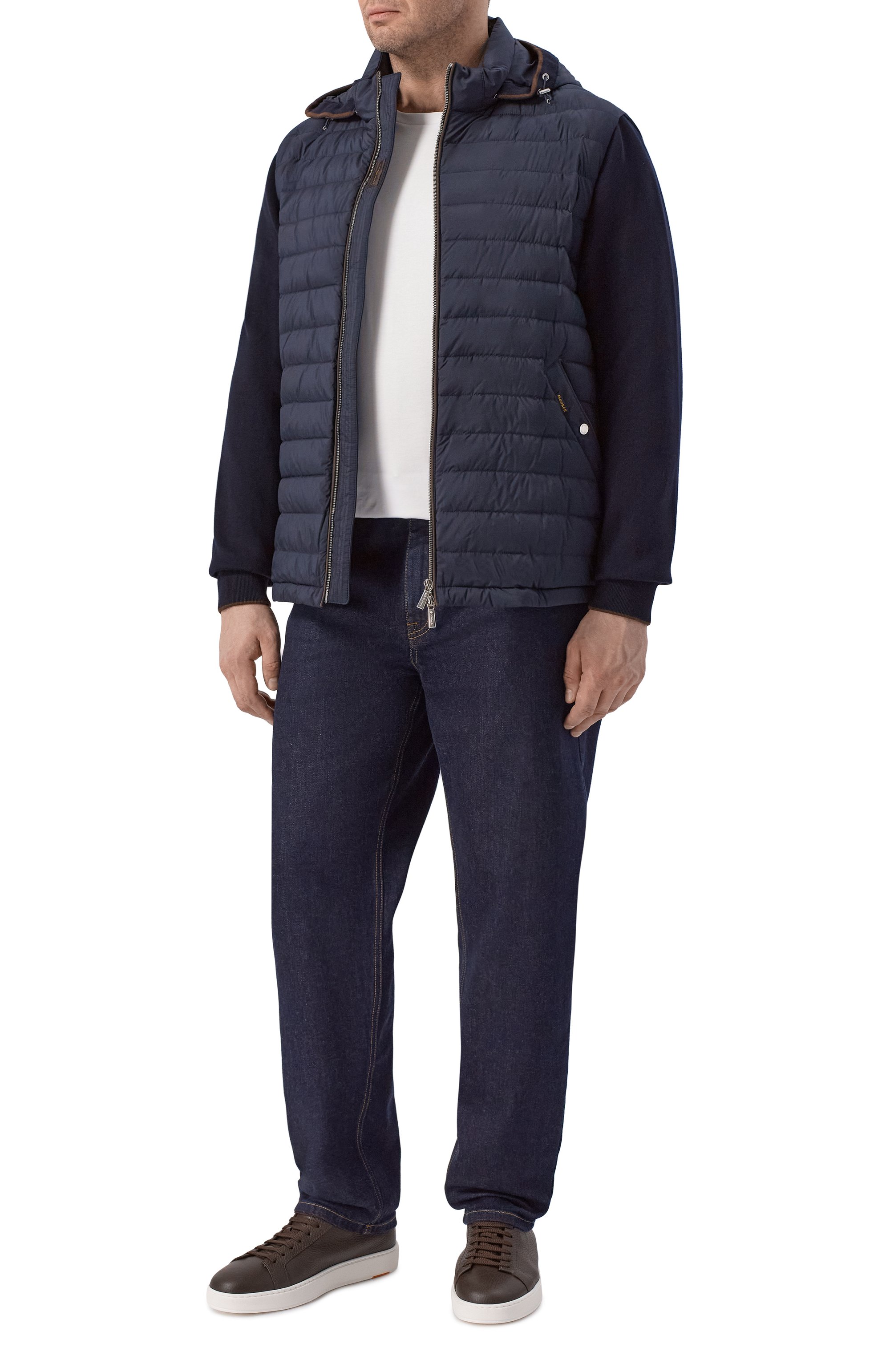 Комбинированная куртка alessio-s3l MOORER, арт. ALESSI0/S3L, фото 2