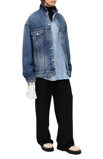 Джинсовая куртка BALENCIAGA, арт. 620746/TCW03, фото 2