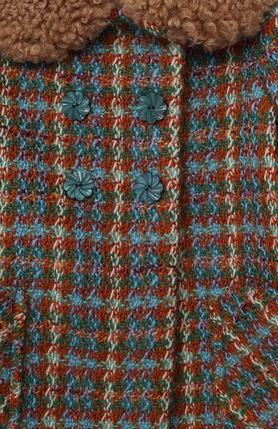 Шерстяное пальто GUCCI, арт. 622181/ZAE41, фото 3