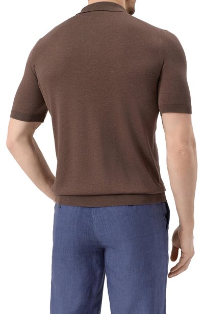 Шелковое поло GRAN SASSO, арт. 43110/23503, фото 4