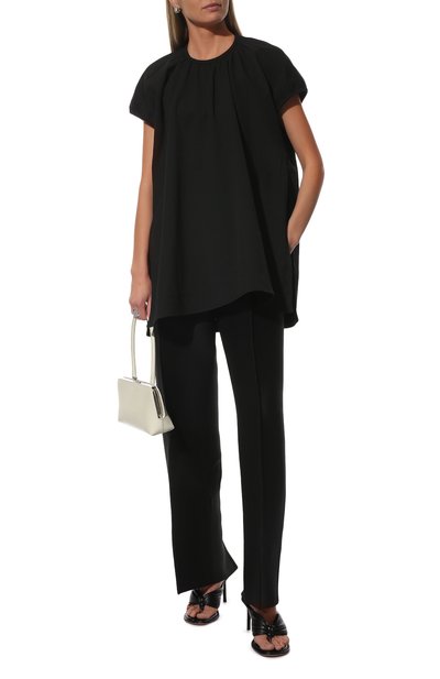 Топ из вискозы и хлопка JIL SANDER, арт. JSPU705016-WU393008, фото 2