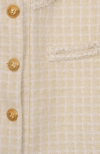 Твидовый жакет BALMAIN, арт. BX2A64, фото 3