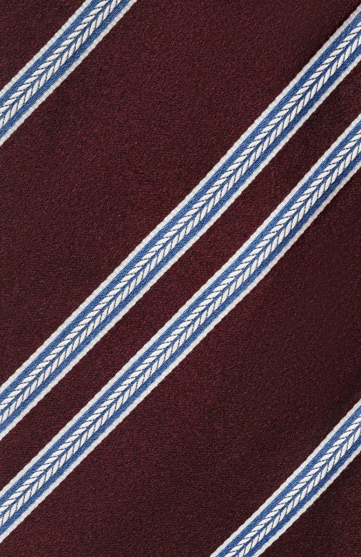 Шелковый галстук Brioni 061D00/PD485 Бордовый  061D00/PD485 Фото 4