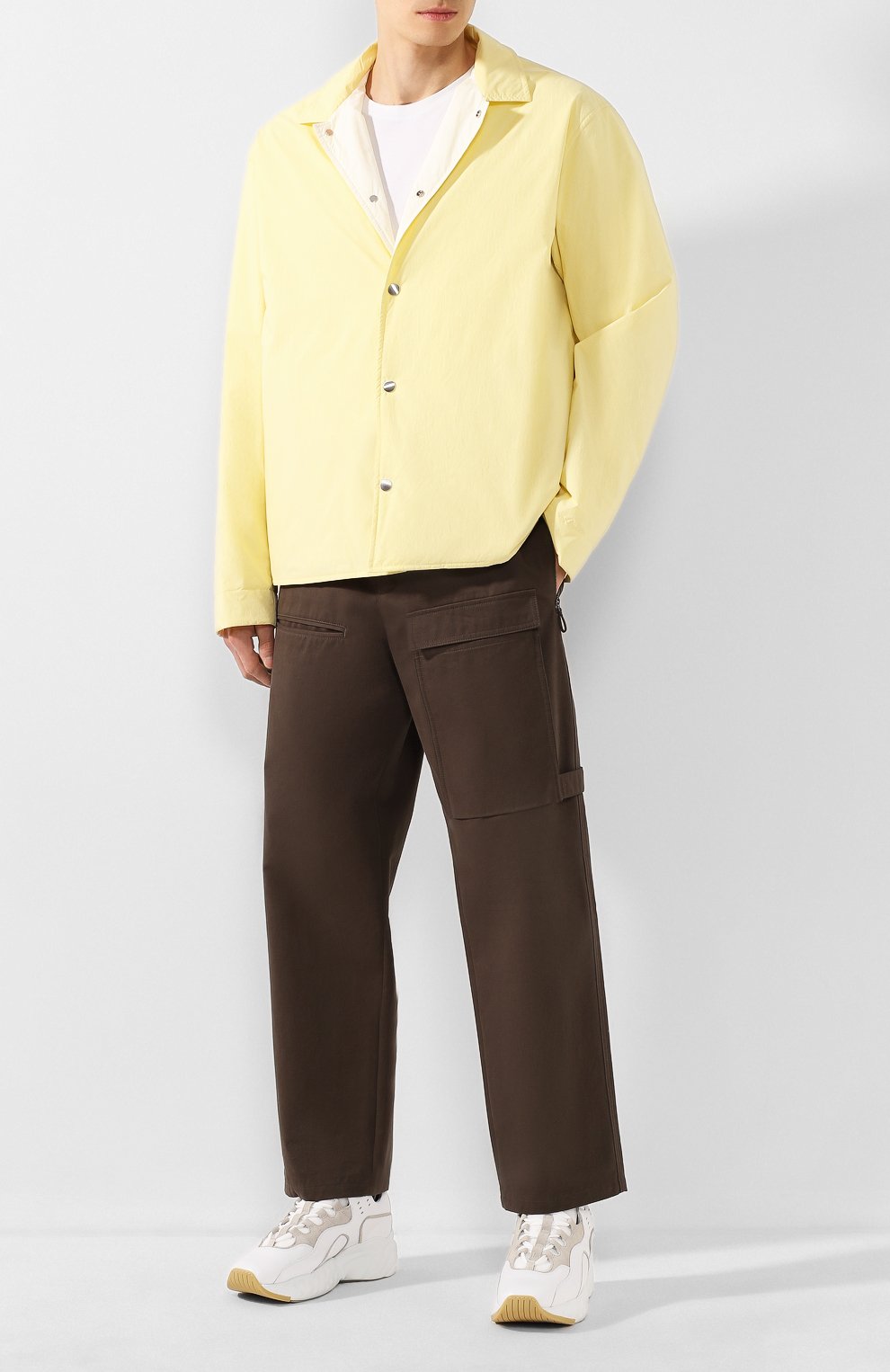 Кожаные кроссовки rockaway ACNE STUDIOS, арт. BD0002, фото 2