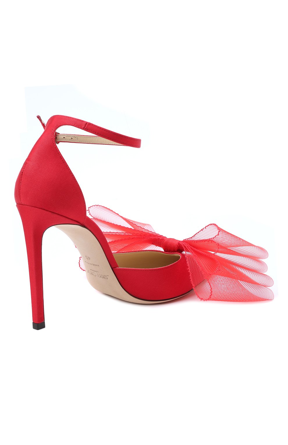 Текстильные туфли averly 100 JIMMY CHOO, арт. AVERLY 100/YMG, фото 5