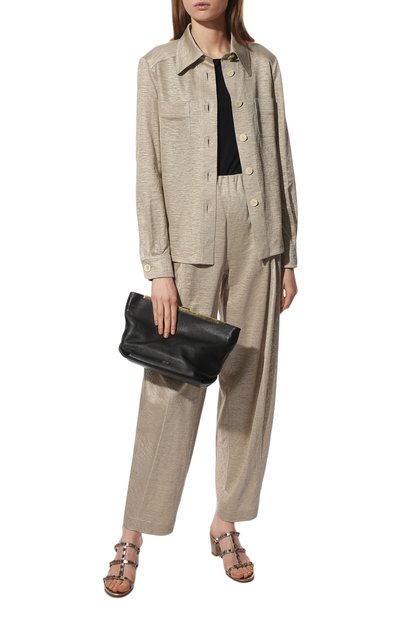 Кожаные мюли rockstud VALENTINO, арт. XW2S0C47/JXH, фото 2