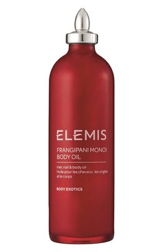 Масло для тела frangipani monoi (100ml) ELEMIS бесцветного цвета, арт. EL50764 | Фото 1 (Назначение: Для тела; Региональные ограничения белый список (Axapta Mercury): Не проставлено; Тип продукта: Масла; Нос: Не проставлено)