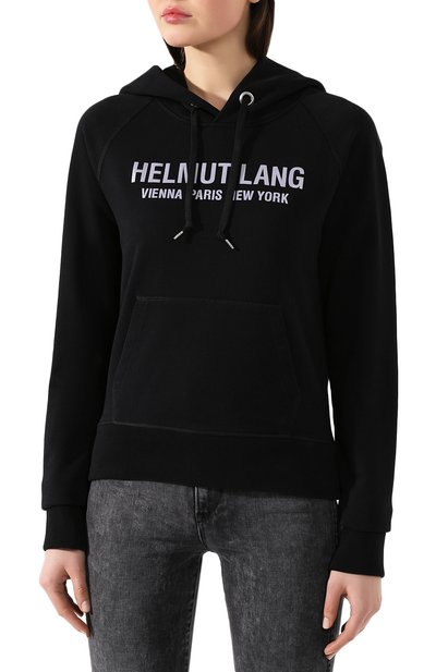 Хлопковое худи HELMUT LANG, арт. K01DW505, фото 3