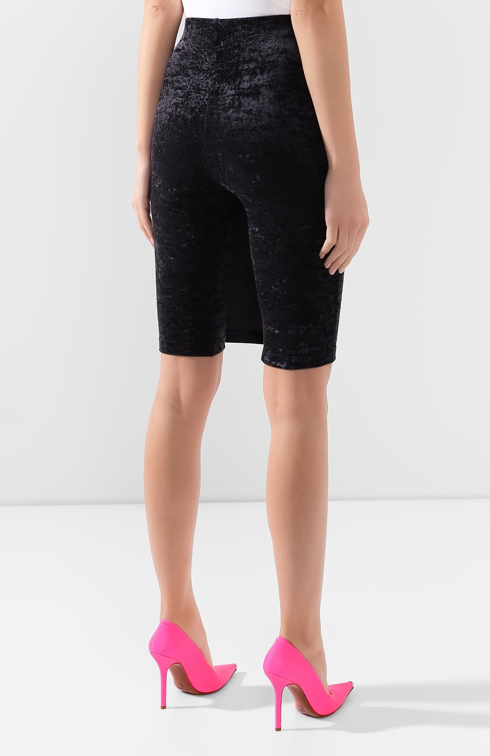 Юбка-шорты BALENCIAGA черного цвета по цене 69950 руб., арт. 622235/TCV14, фото 4 Юбка-шорты BALENCIAGA, арт. 622235/TCV14, фото 4