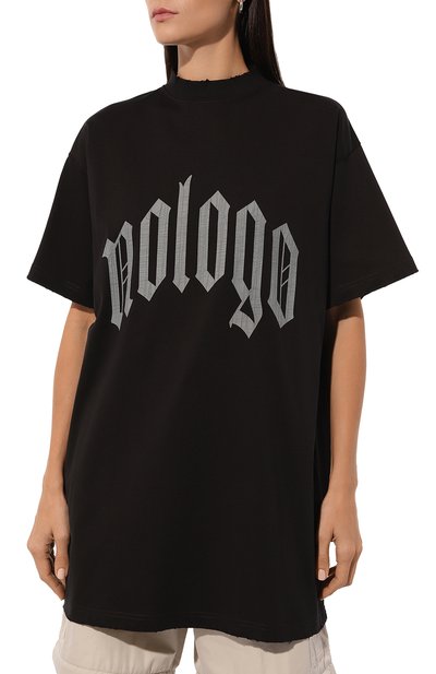 Хлопковая футболка BALENCIAGA, арт. 787349/TQVP4, фото 3