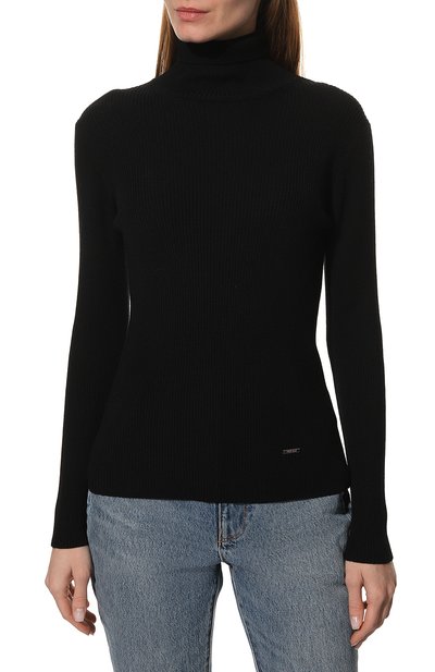 Шерстяная водолазка FREEAGE, арт. FWW1910219BK, фото 3