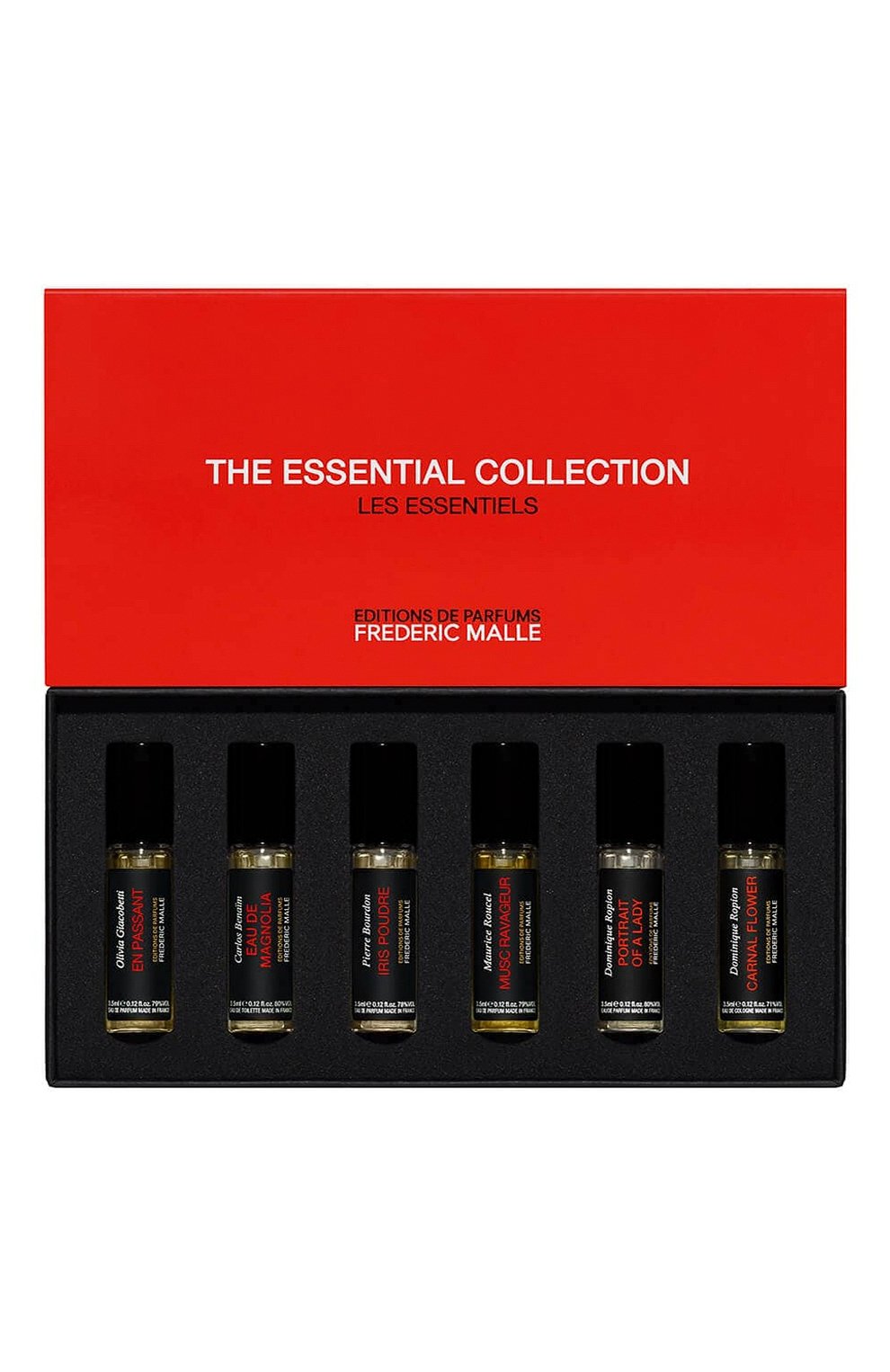 Набор парфюмерной воды discovery FREDERIC MALLE бесцветного цвета по цене 4030 руб., арт. 3700135013445, фото 1 Набор парфюмерной воды discovery FREDERIC MALLE, арт. 3700135013445, фото 1