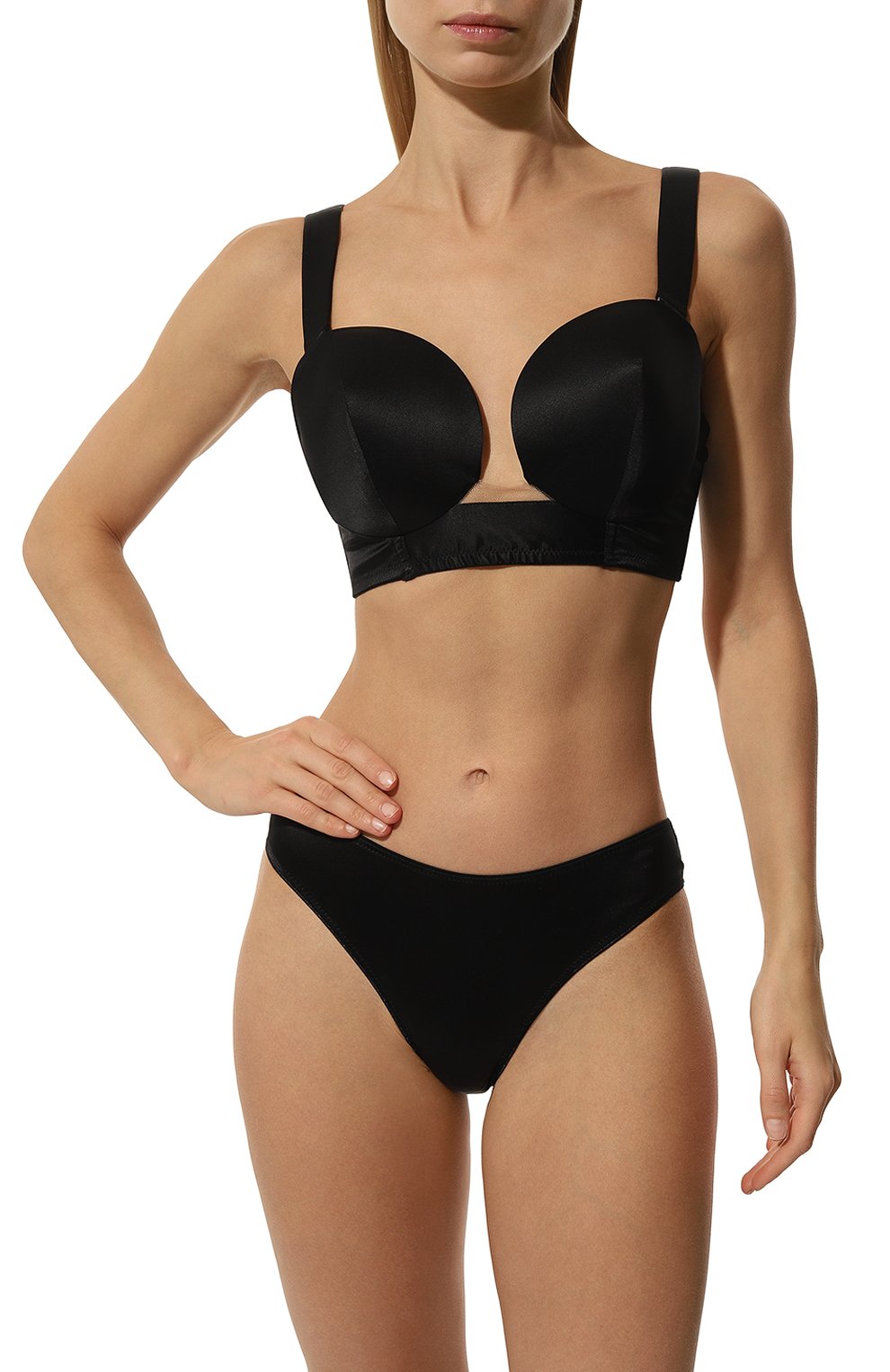 Бюстгальтер с плотной чашкой I.D. SARRIERI черного цвета по цене 45040 руб., арт. J2021, фото 2 Бюстгальтер с плотной чашкой I.D. SARRIERI, арт. J2021, фото 2