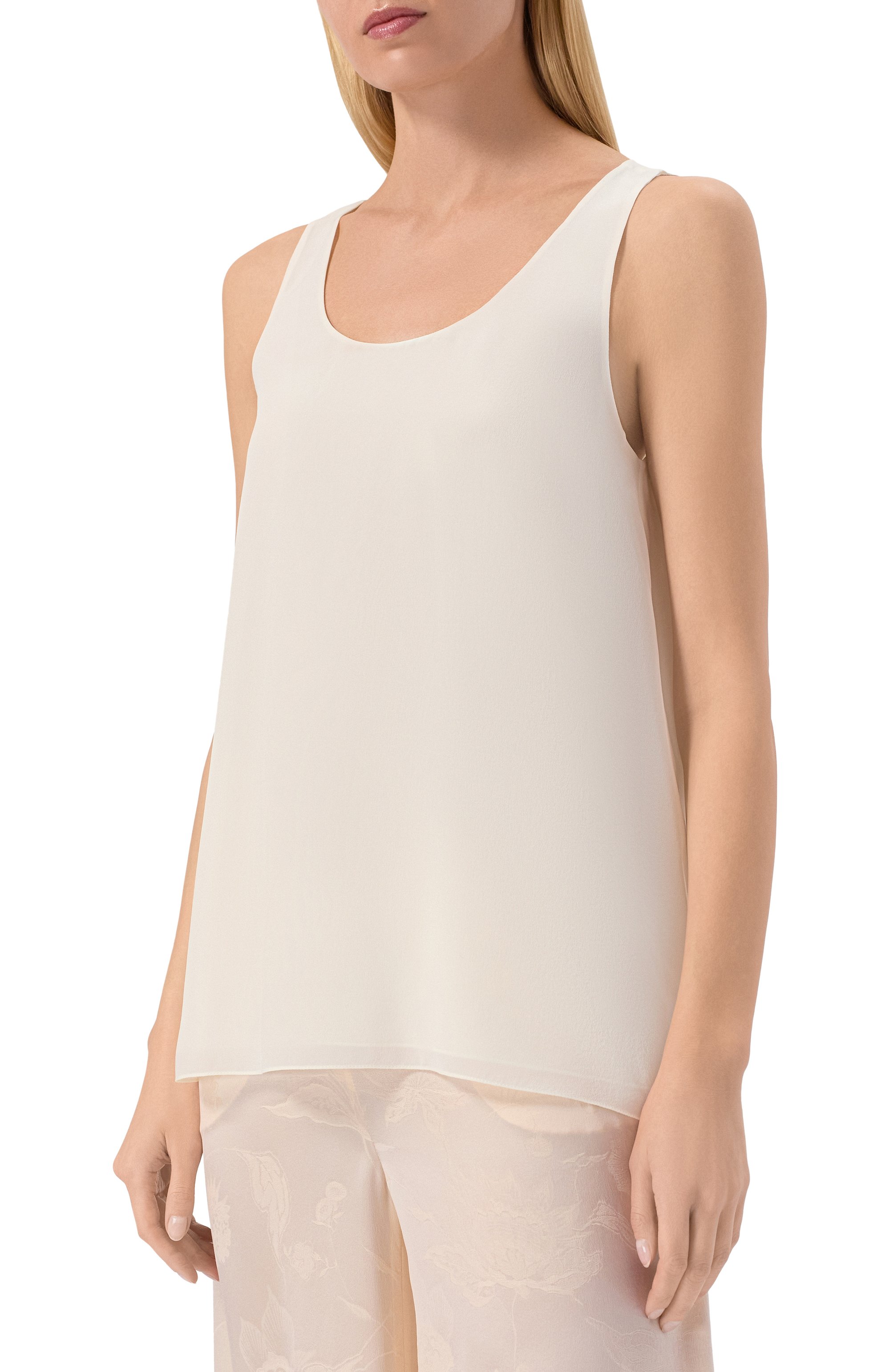 Шелковый топ MVST, арт. M26.2PW.B034/F090 CREP0N, фото 3