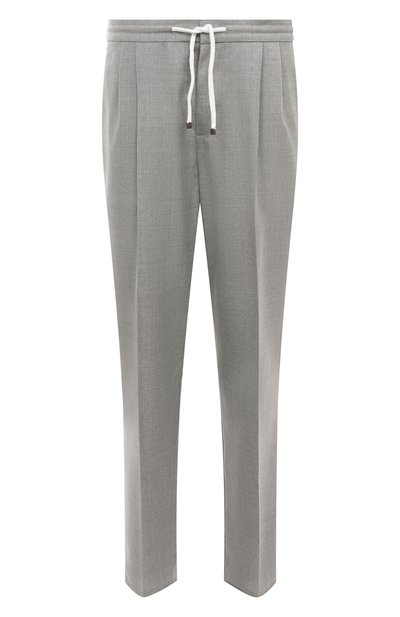 Мужские шерстяные брюки BRUNELLO CUCINELLI, арт. MB407B2302