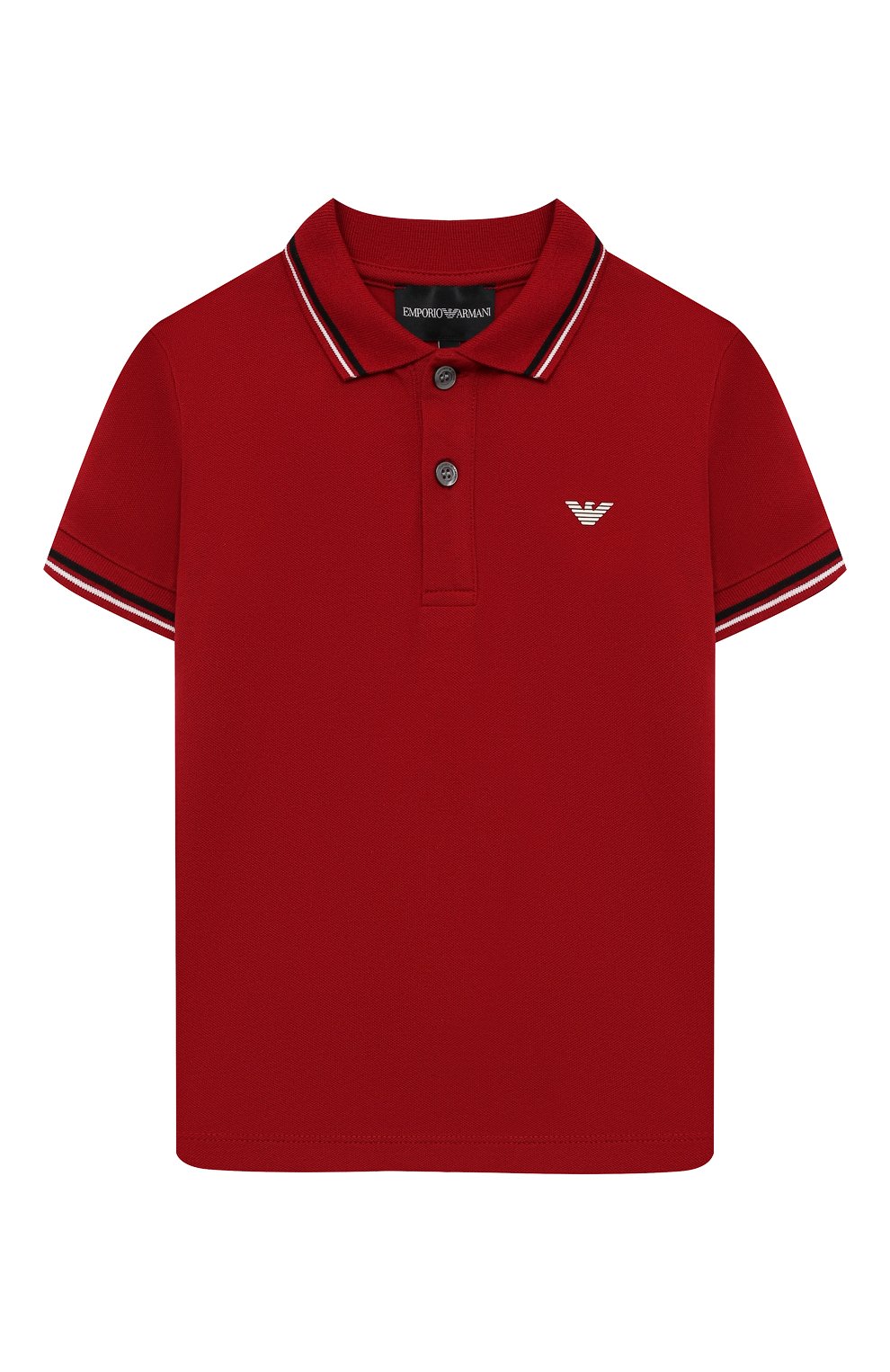 Хлопковое поло EMPORIO ARMANI, арт. 8N4FB3/1JPTZ, фото 1