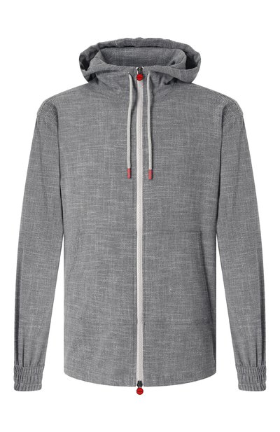 Мужской толстовка из шерсти и шелка KITON, арт. UMC010K0615E05