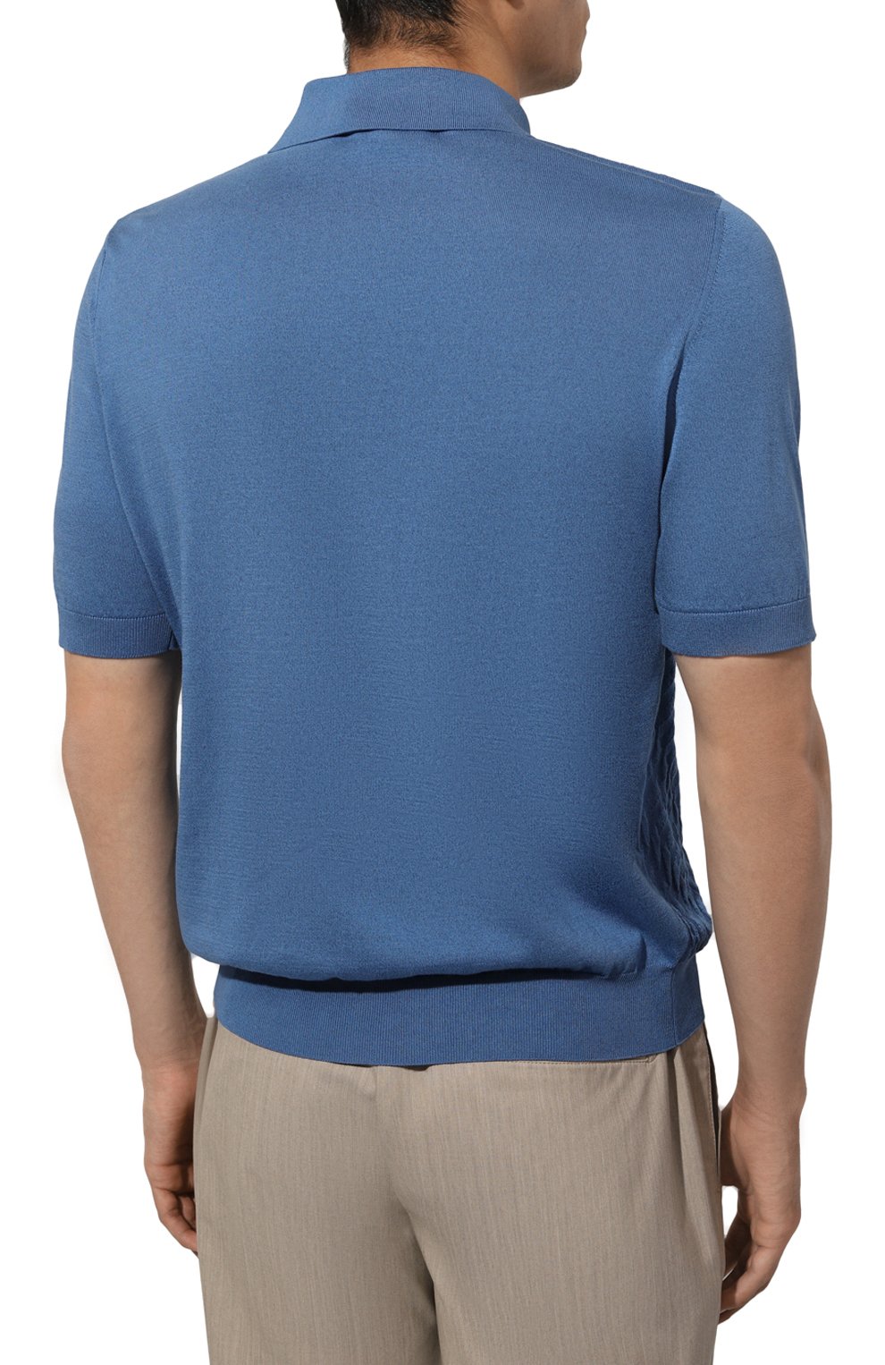 Поло из шелка и хлопка ZILLI, арт. KZP002M0145VVA000, фото 4
