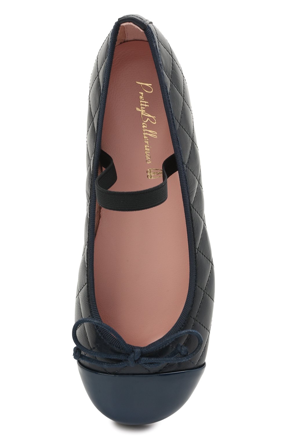 Кожаные балетки PRETTY BALLERINAS синего цвета по цене 13300 руб., арт. 48.405/SHADE, фото 4 Кожаные балетки PRETTY BALLERINAS, арт. 48.405/SHADE, фото 4
