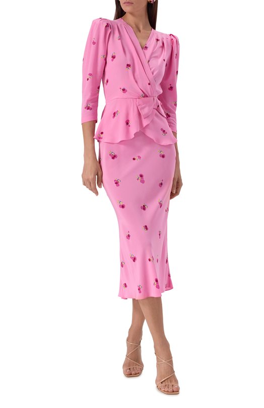 Костюм из вискозы Ellyme 00248 Розовый 00248