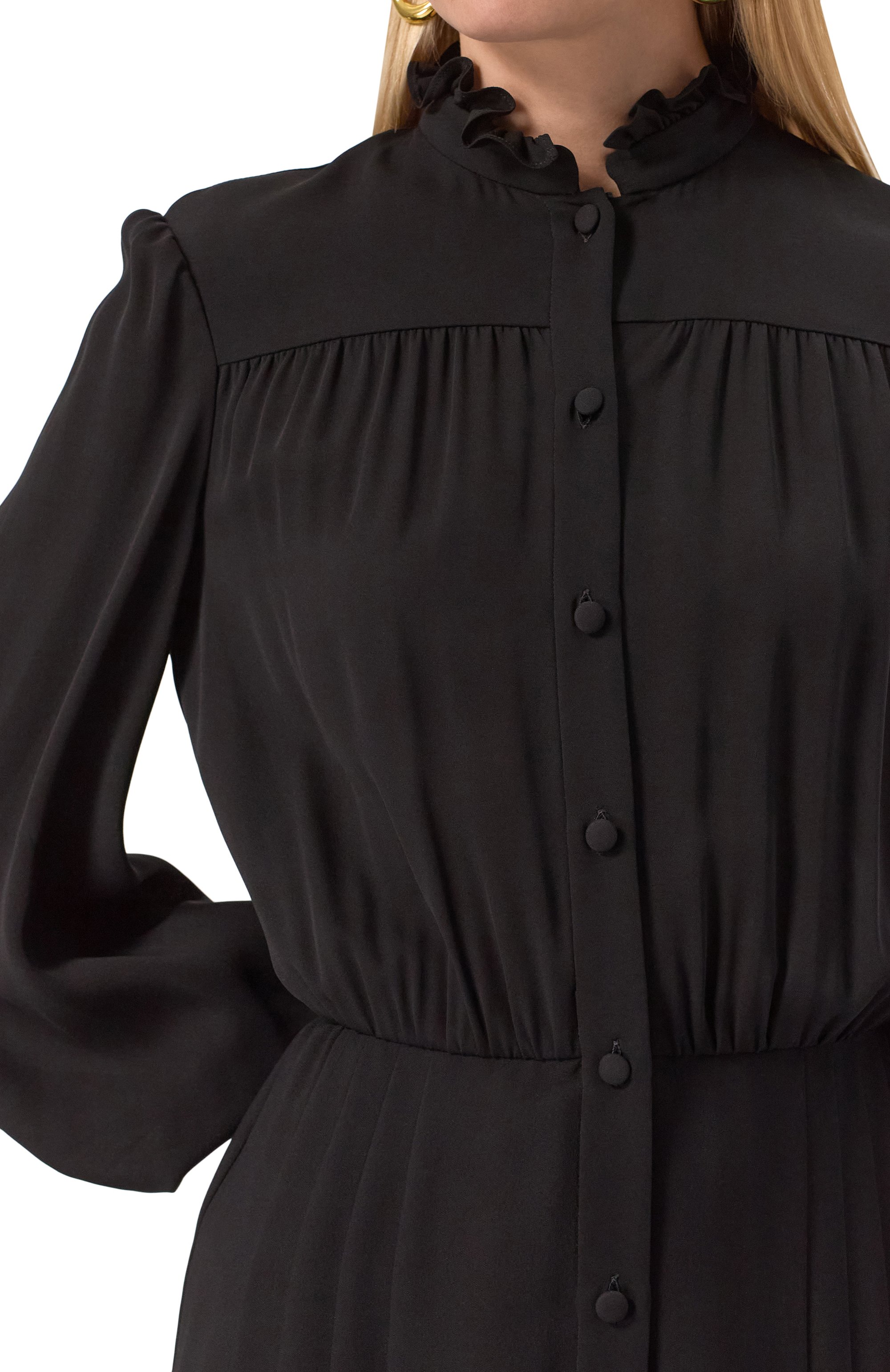 Шелковое платье VALENTINO, арт. 6B3VAT651MH, фото 5