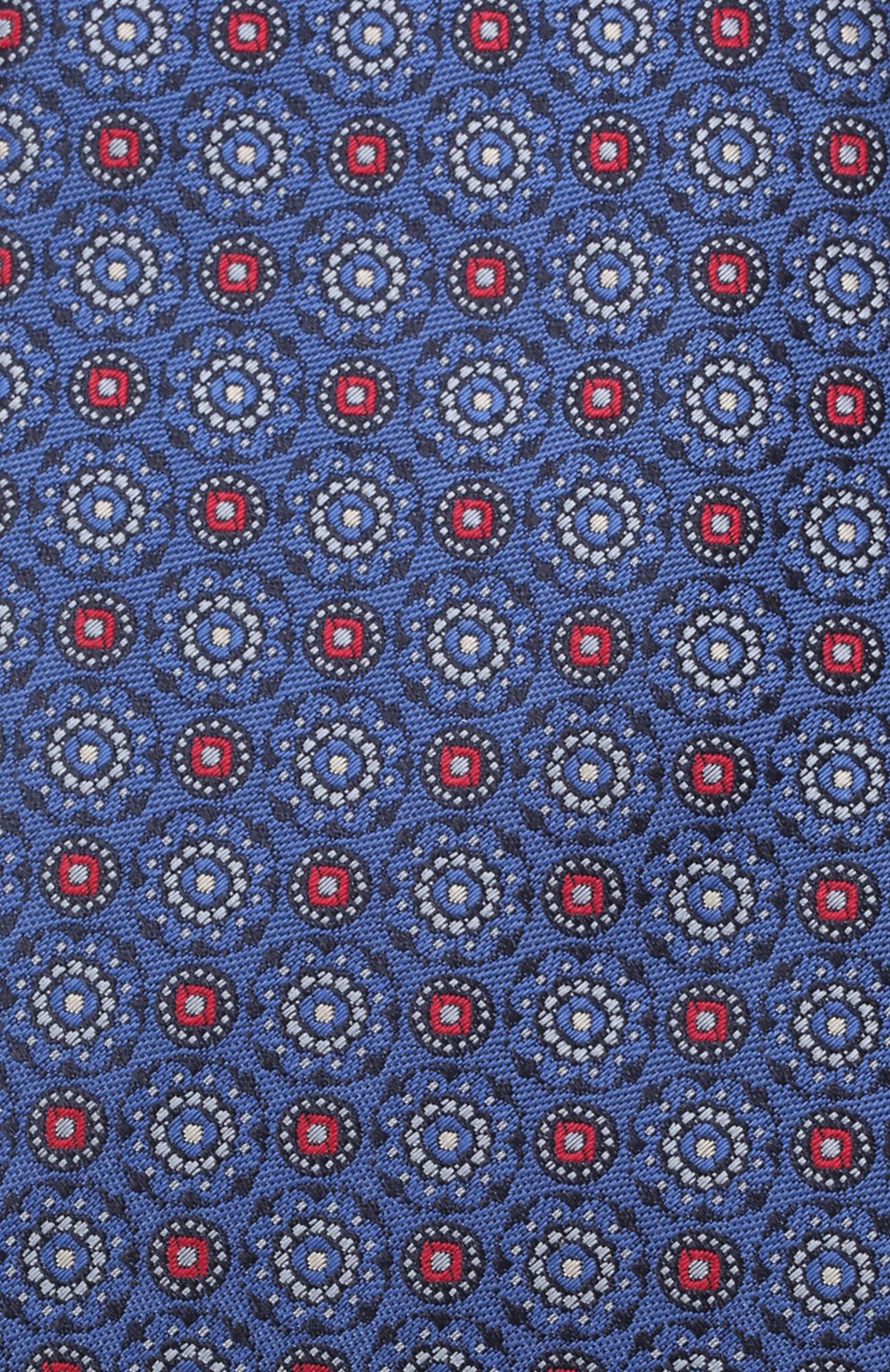 Шелковый галстук CANALI синего цвета по цене 14650 руб., арт. 18/HJ03392, фото 4 Шелковый галстук CANALI, арт. 18/HJ03392, фото 4