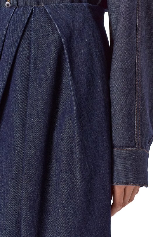 Джинсовая юбка Dries Van Noten 130863/3385 Синий  130863/3385 Фото 5