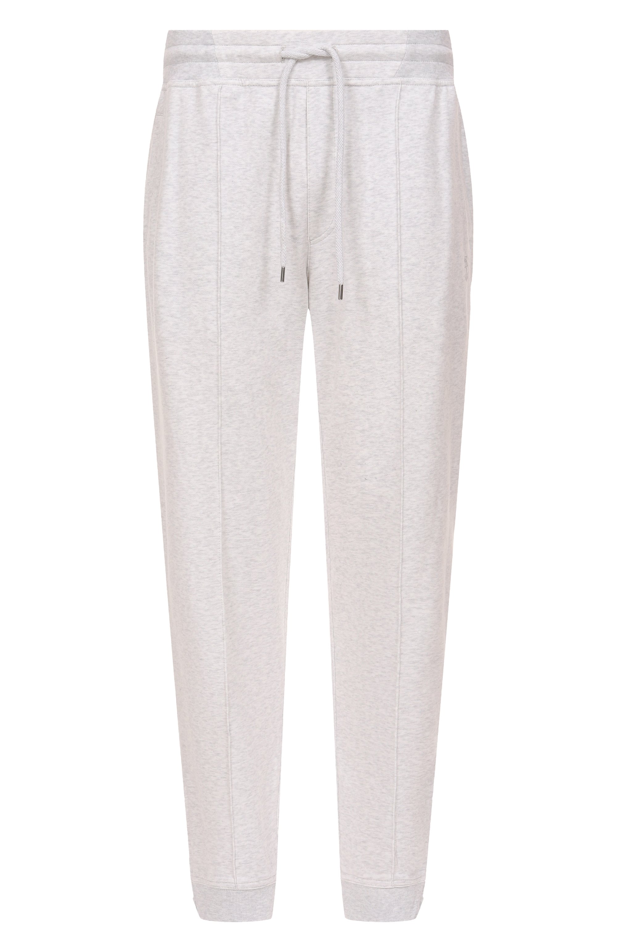 Хлопковые джоггеры BRUNELLO CUCINELLI, арт. MM8363211G, фото 1