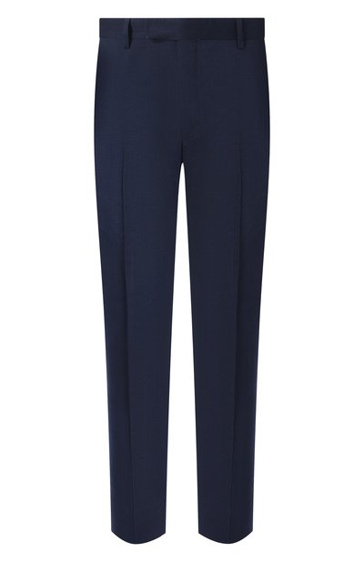 Мужские брюки изо льна и шерсти CORNELIANI, арт. 254513-2518468