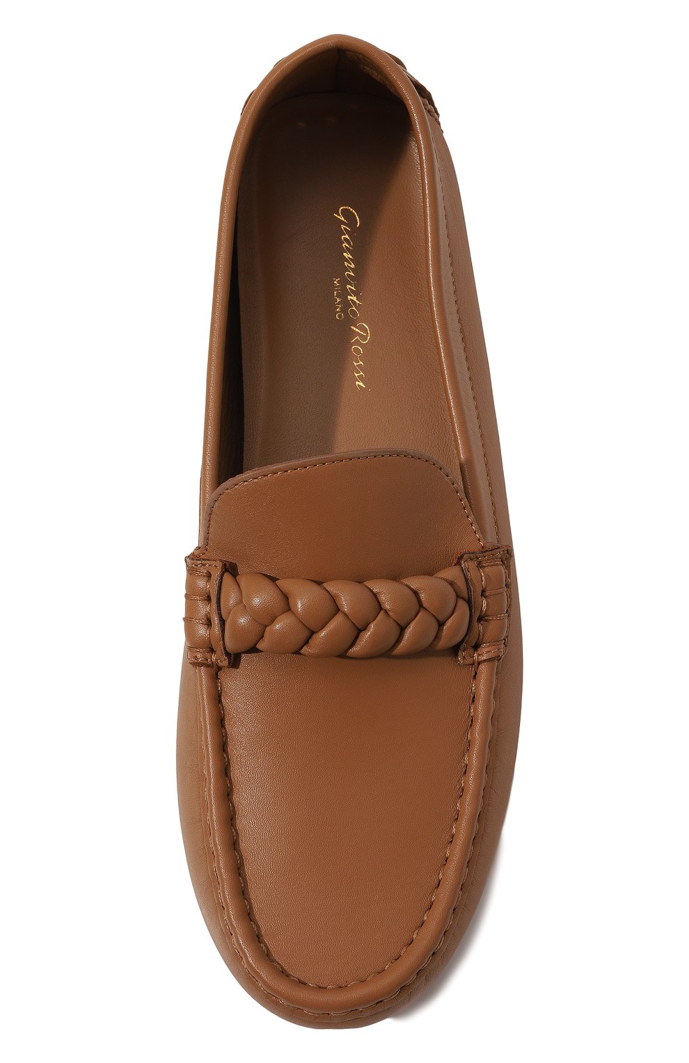 Кожаные мокасины GIANVITO ROSSI, арт. G25212.10G0M.VGIDUNE, фото 6