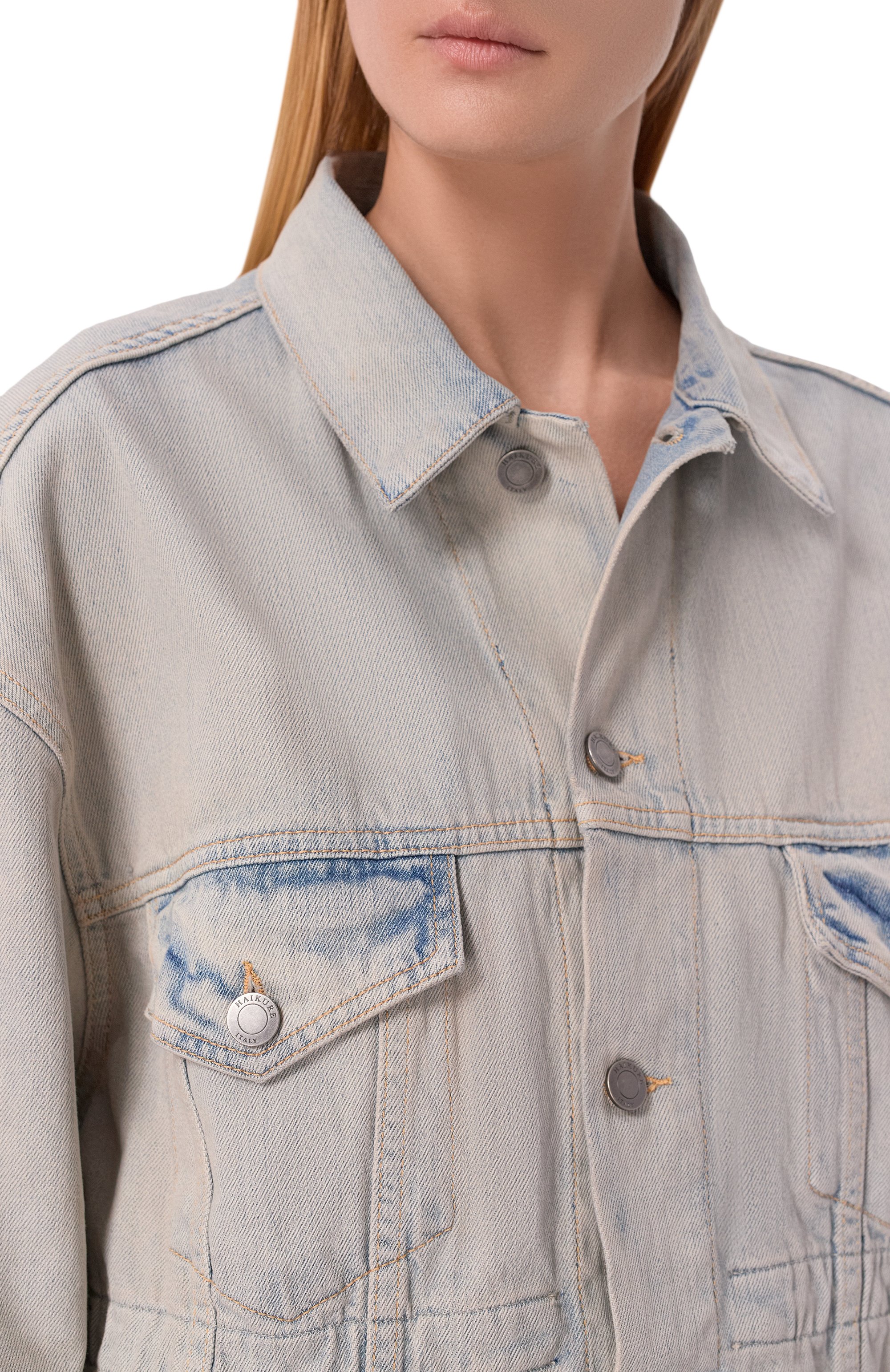 Джинсовая куртка clay HAIKURE, арт. HEW09126DF203L0932/CLAY LIGHT SPACE, фото 5