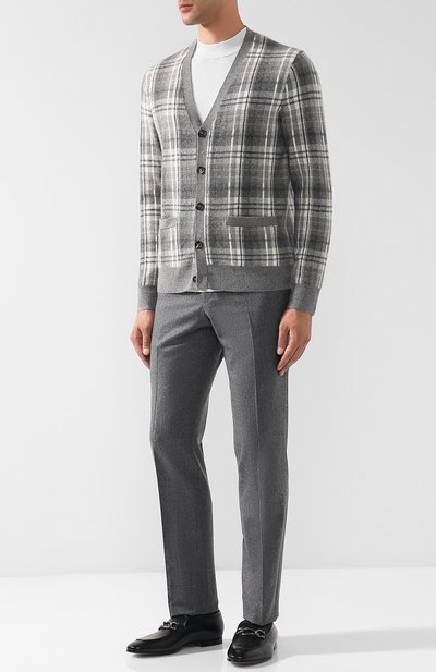 Кашемировый кардиган на пуговицах с v-образным вырезом RALPH LAUREN, арт. 790706385, фото 2