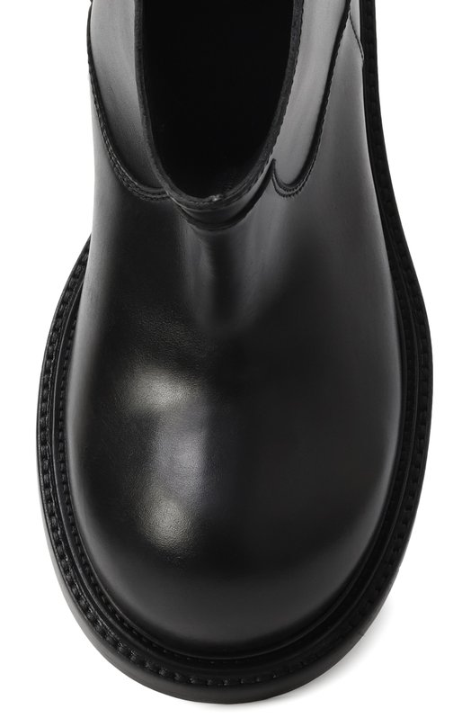 Кожаные сапоги Moschino MB21104C0N/GA0 Чёрный  MB21104C0N/GA0 Фото 6